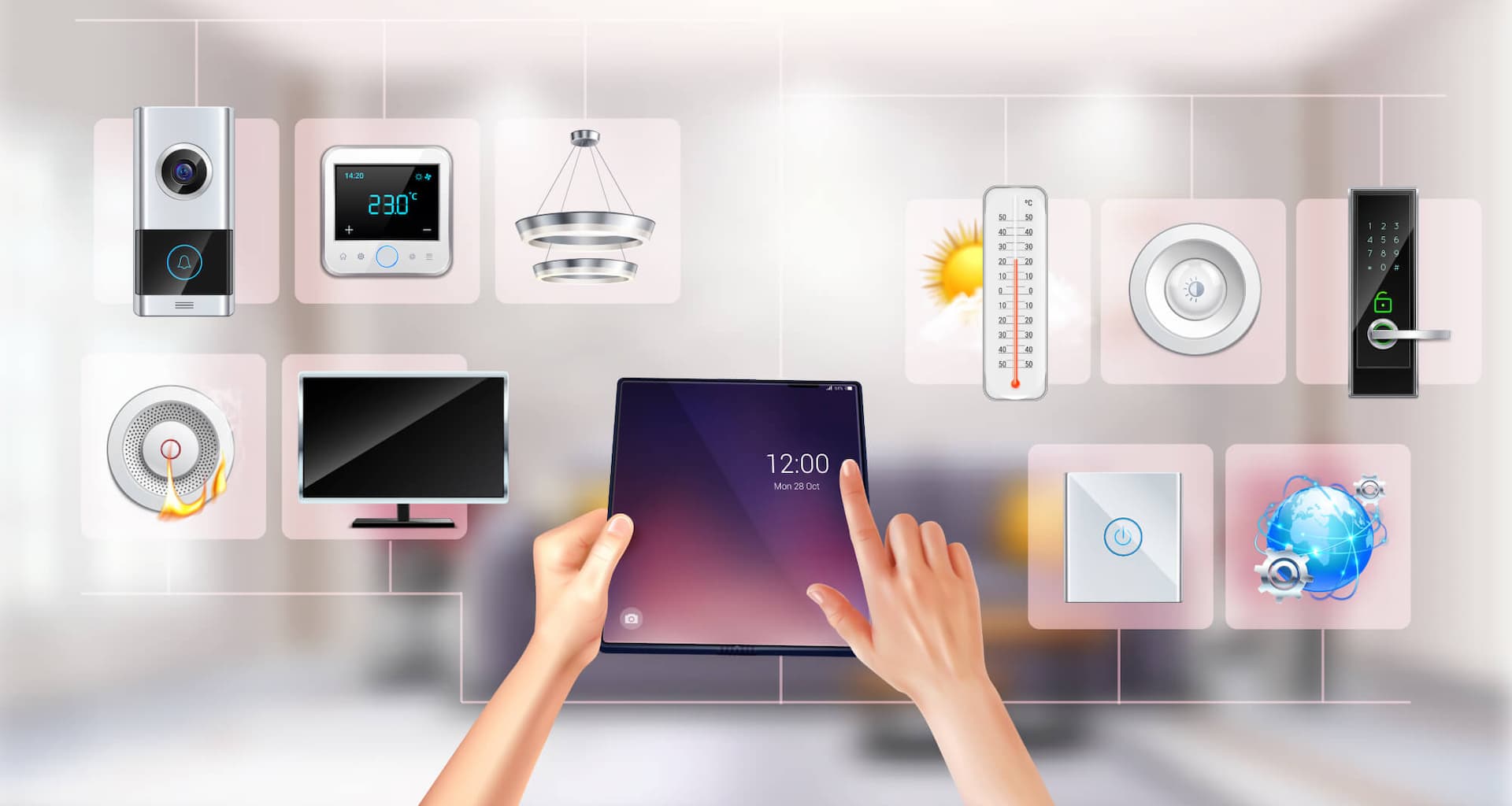 It’s amazing how you can control your home with your smartphone: Check it out!